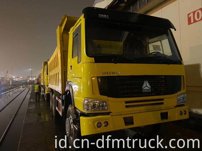 6X4 refurbished dump trucks (6)_